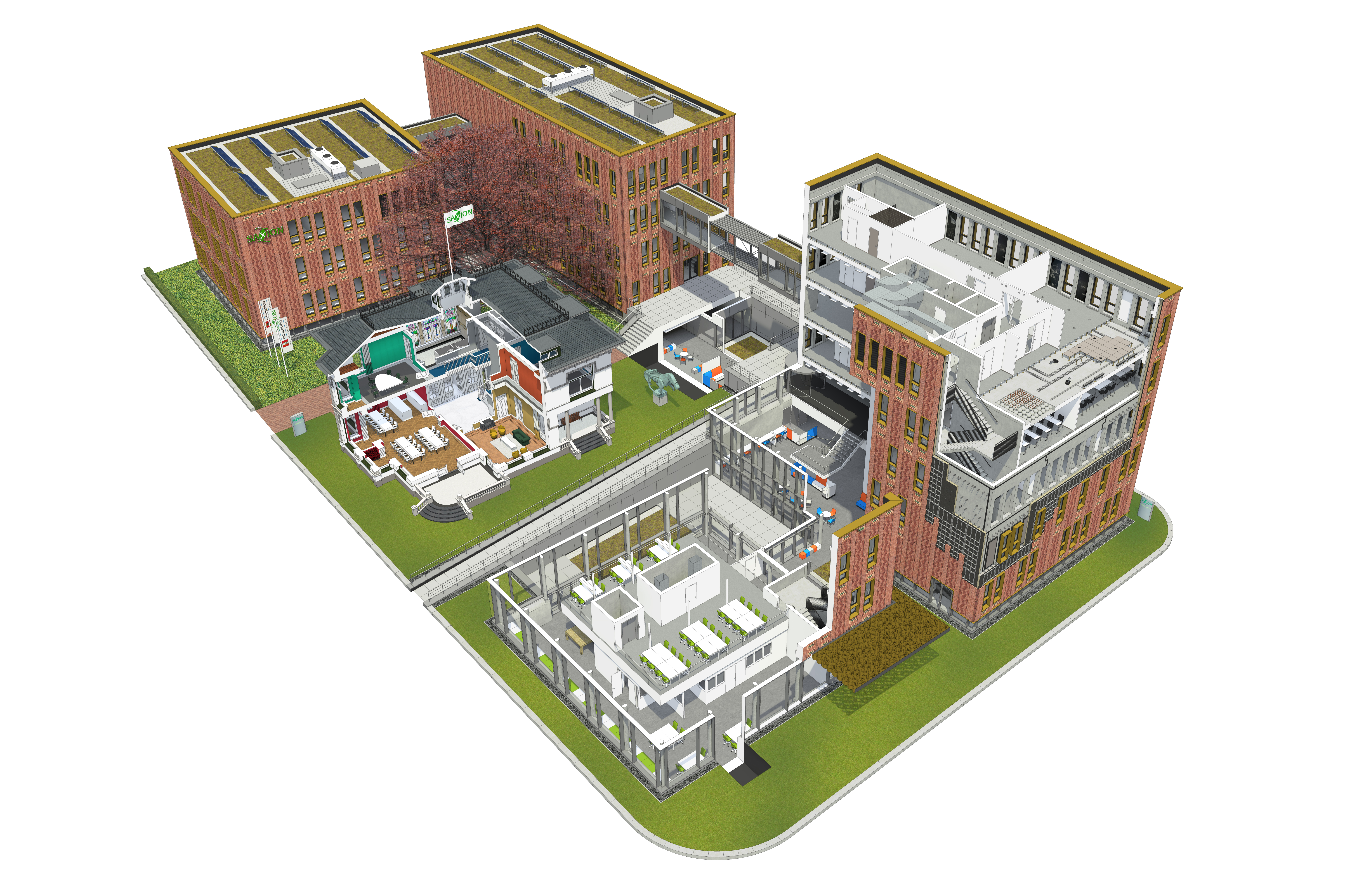 Saxion Edith Stein opengewerkt copyright Leon Brokers