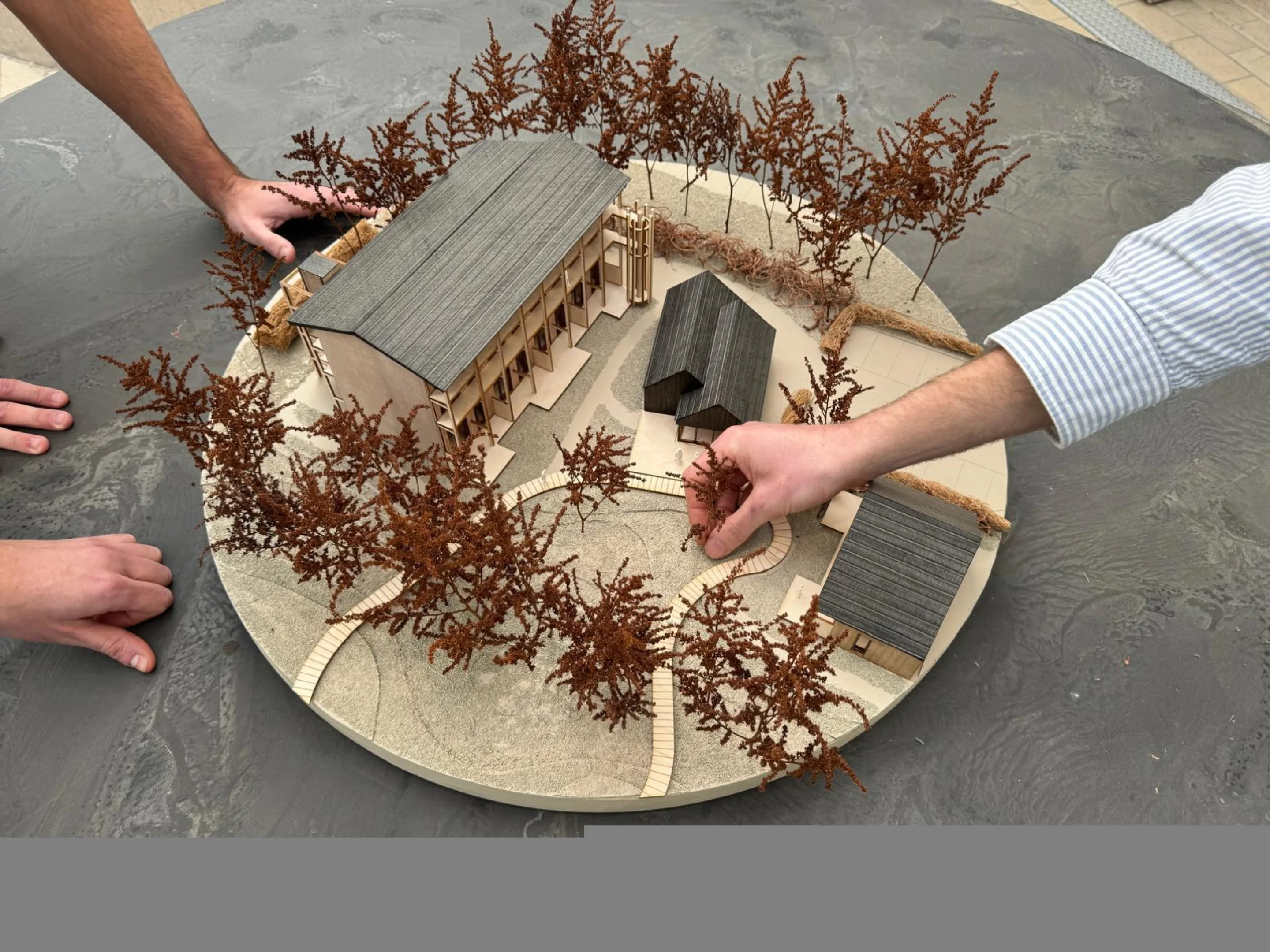 Maquette ontwerp Eschmarkerveld IAA