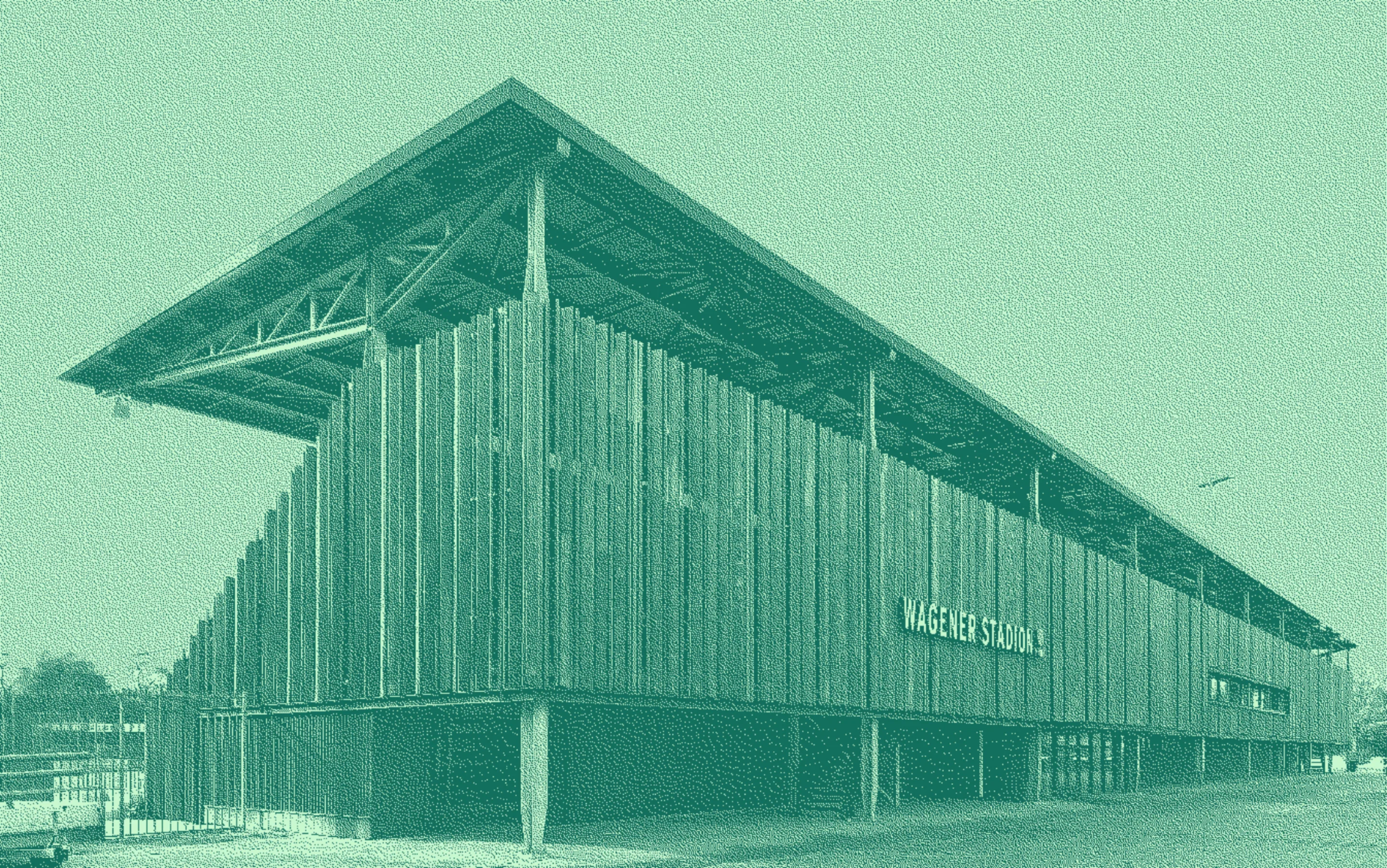 Amstelveen Wagenerstadion Bitmap kleur