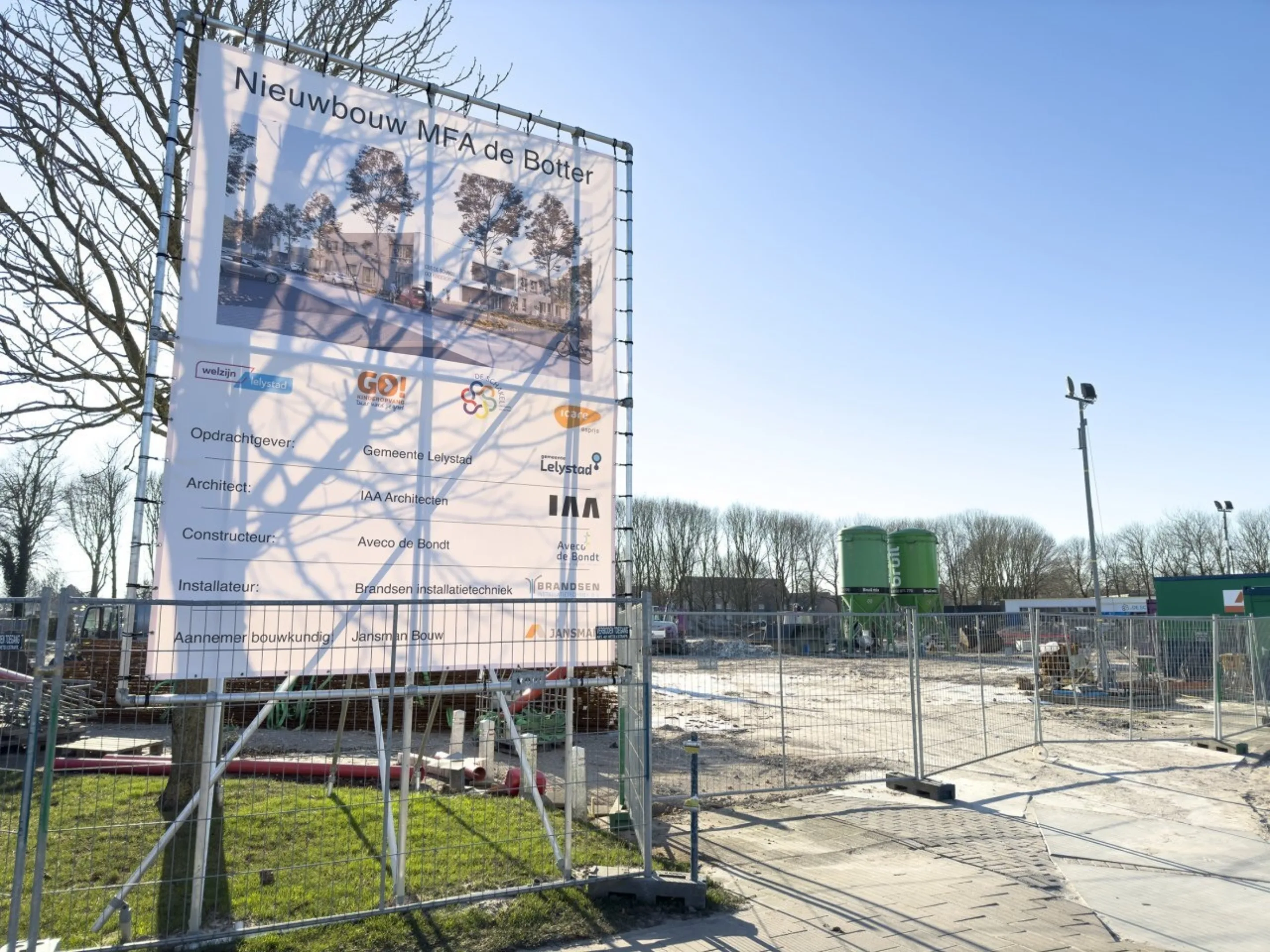 Start bouw de Botter IAA