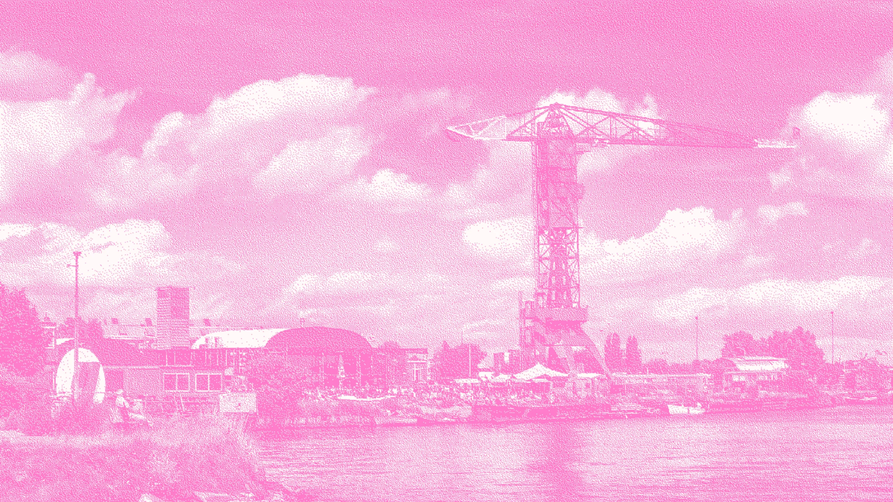 Bitmap Feralda Crane hotel Amsterdam kleur