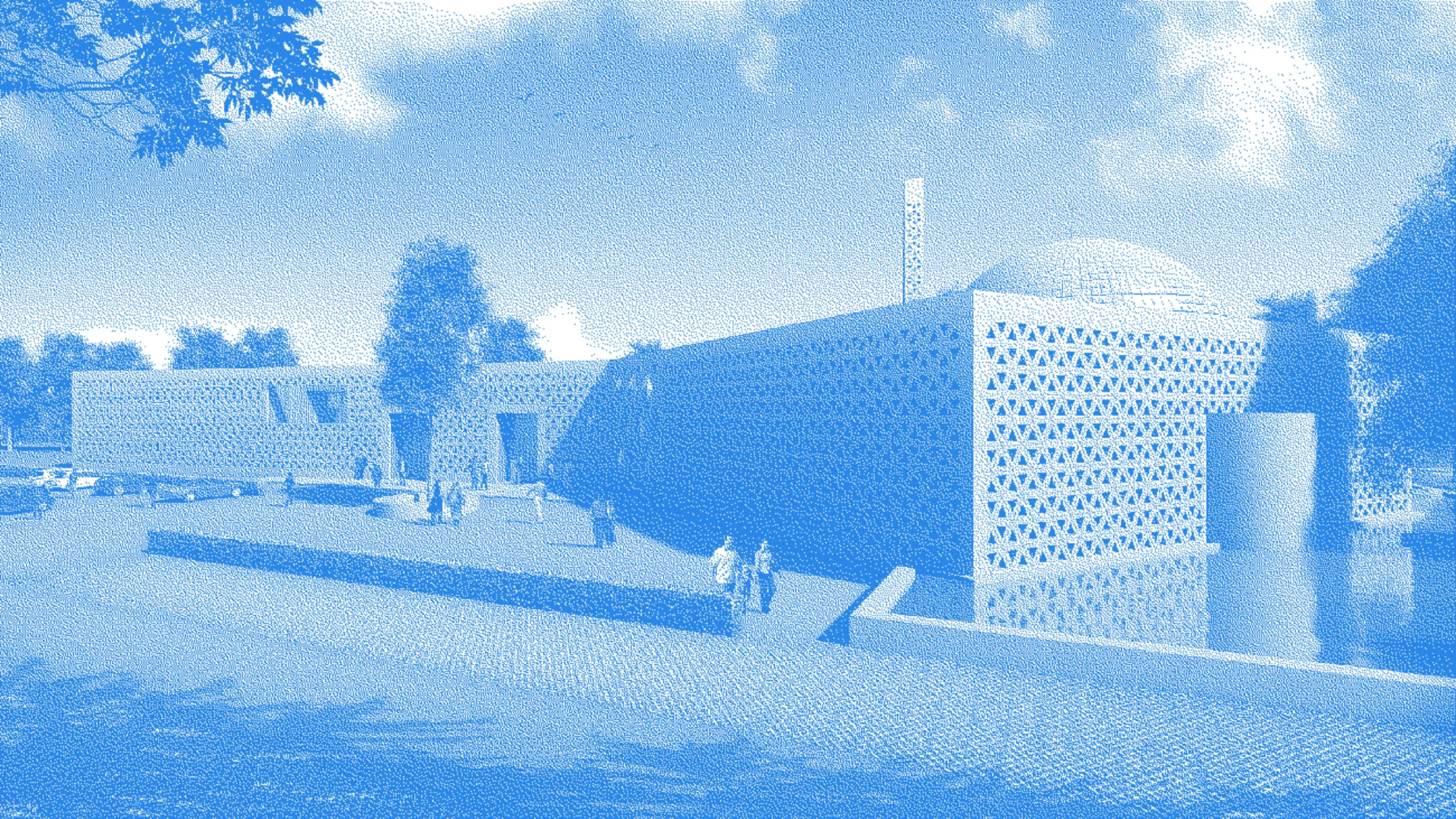 Bitmap Moskee Enschede kleur