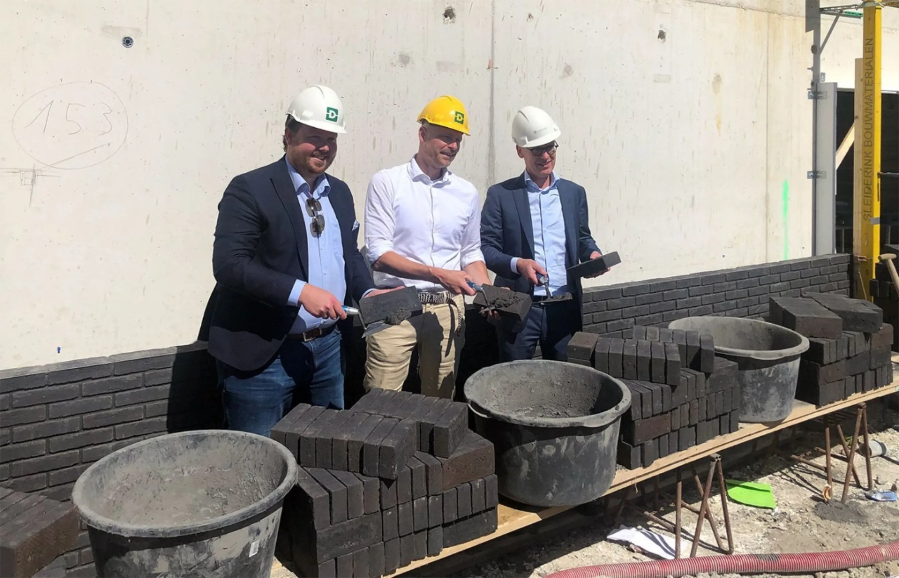 IAA Architecten eerste steen Hoog op Zuid