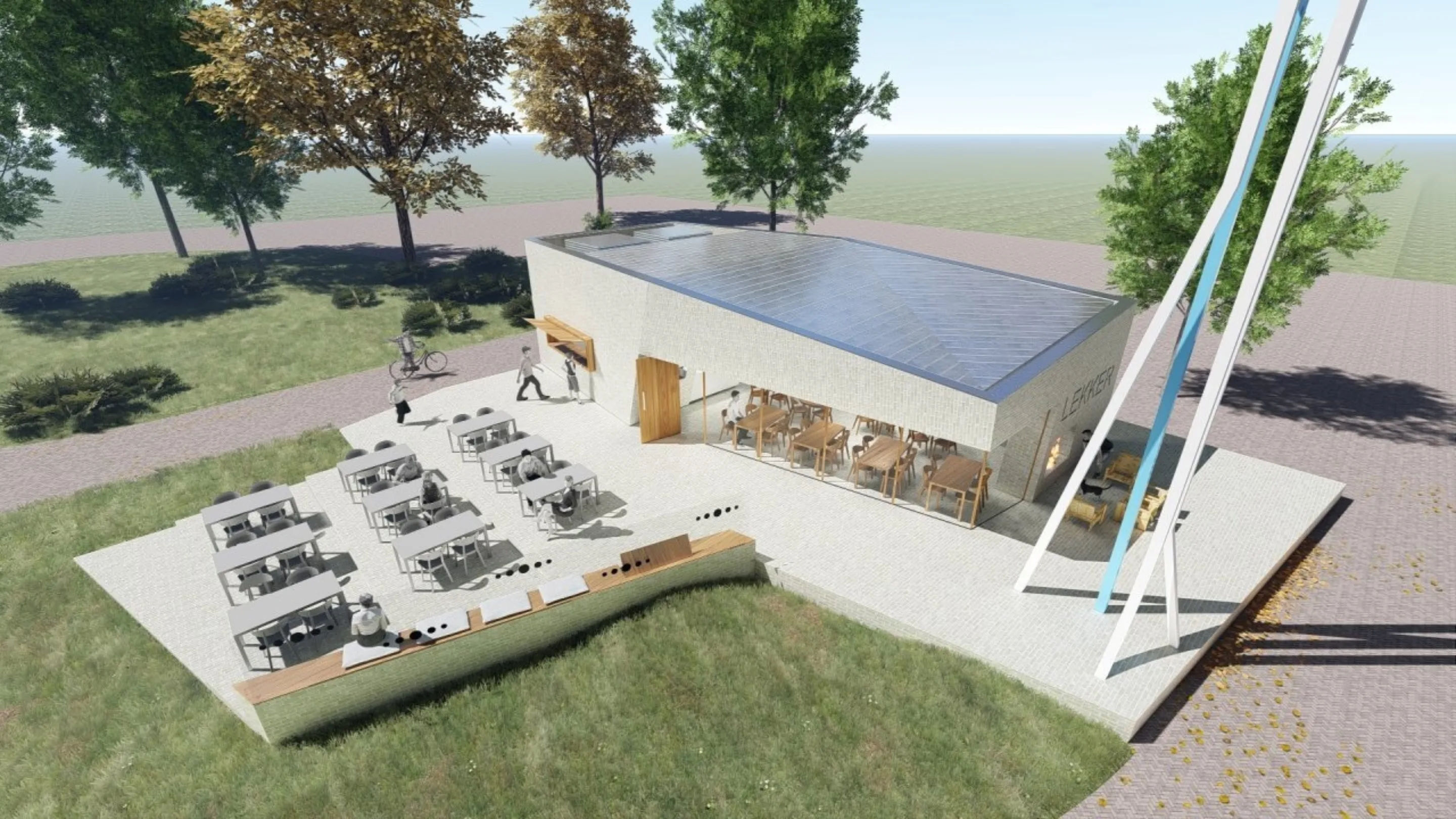 Uitspanning I Jsselkade IAA Architecten overzichtsbeeld