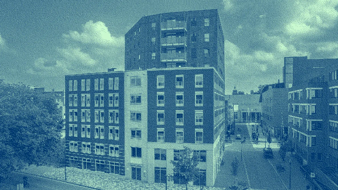 Bitmap Pakhuis 1 kleur