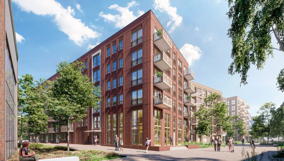 IAA Dikkers Hengelo render woongebouwen