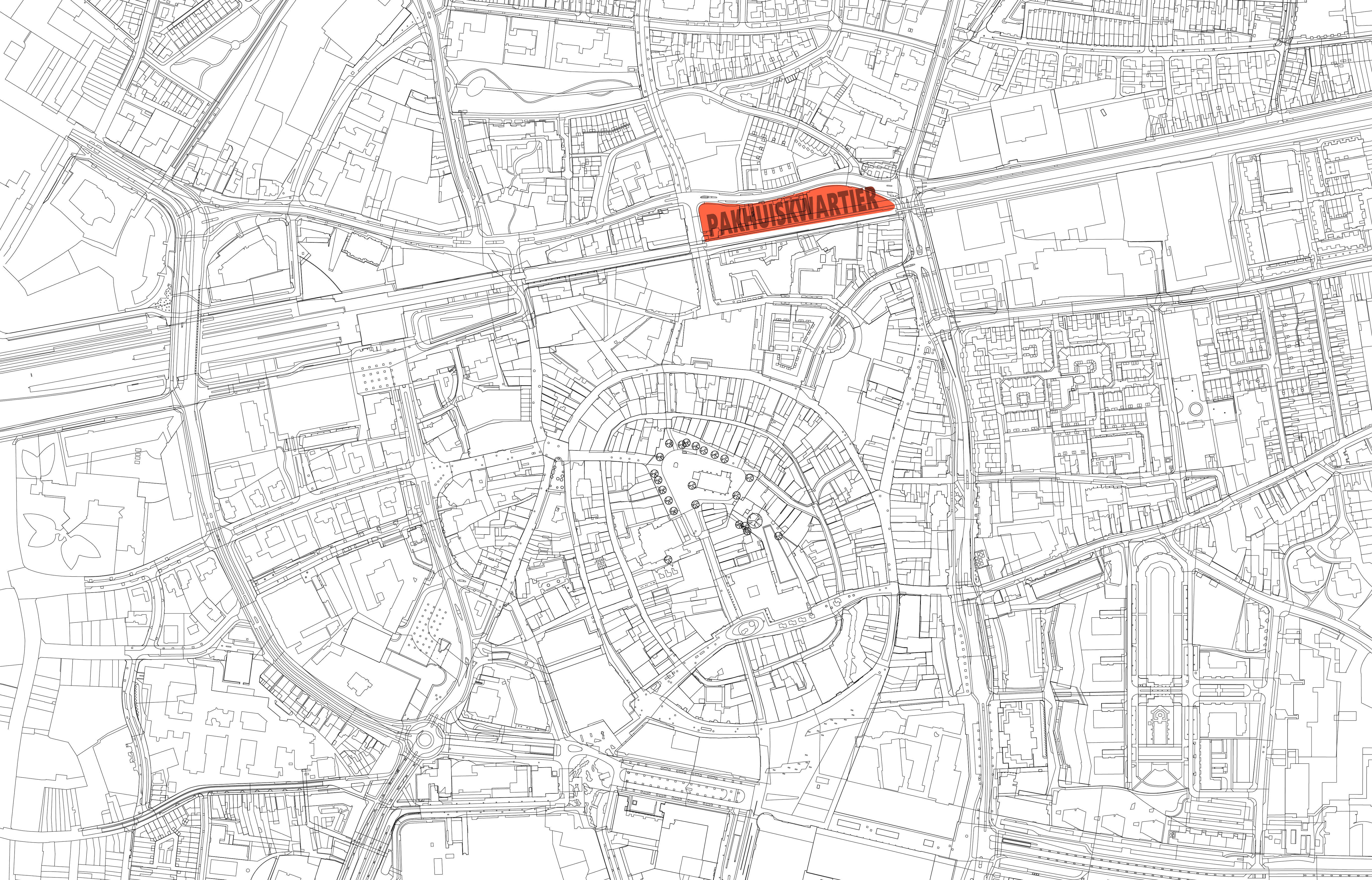 Plankaart pakhuiskwartier