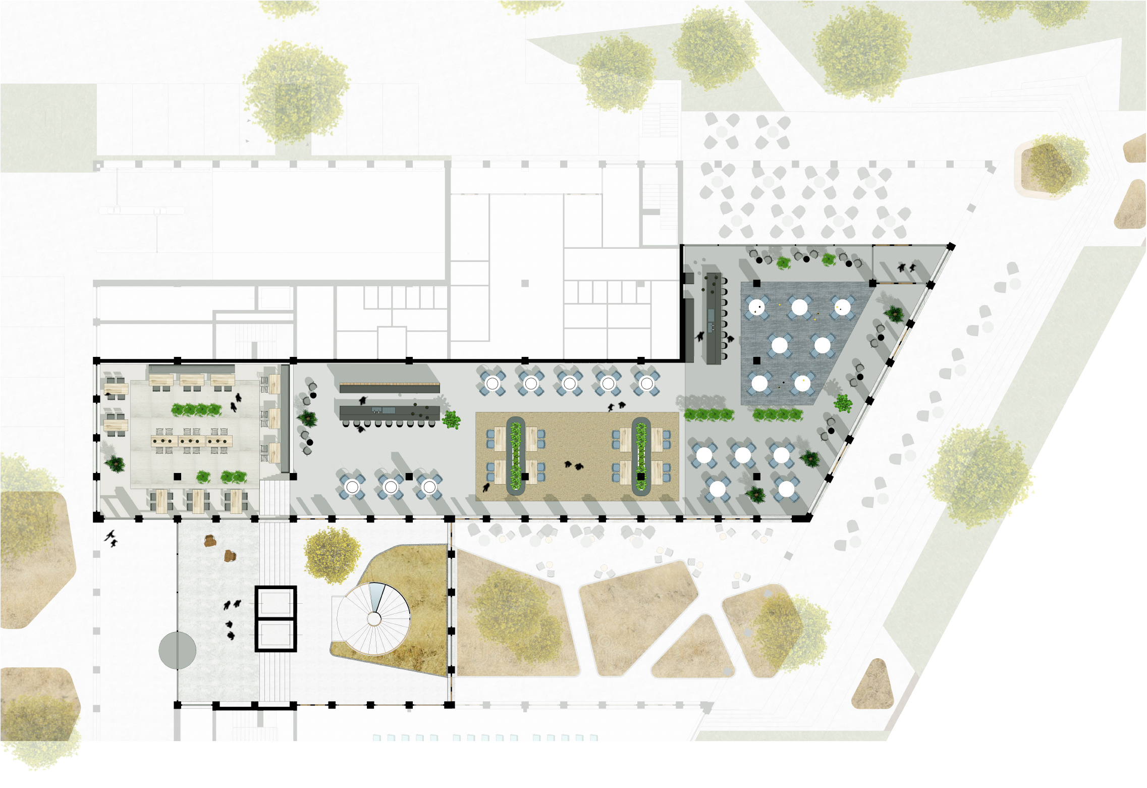 Plattegrond Munster docklandhaus iaa