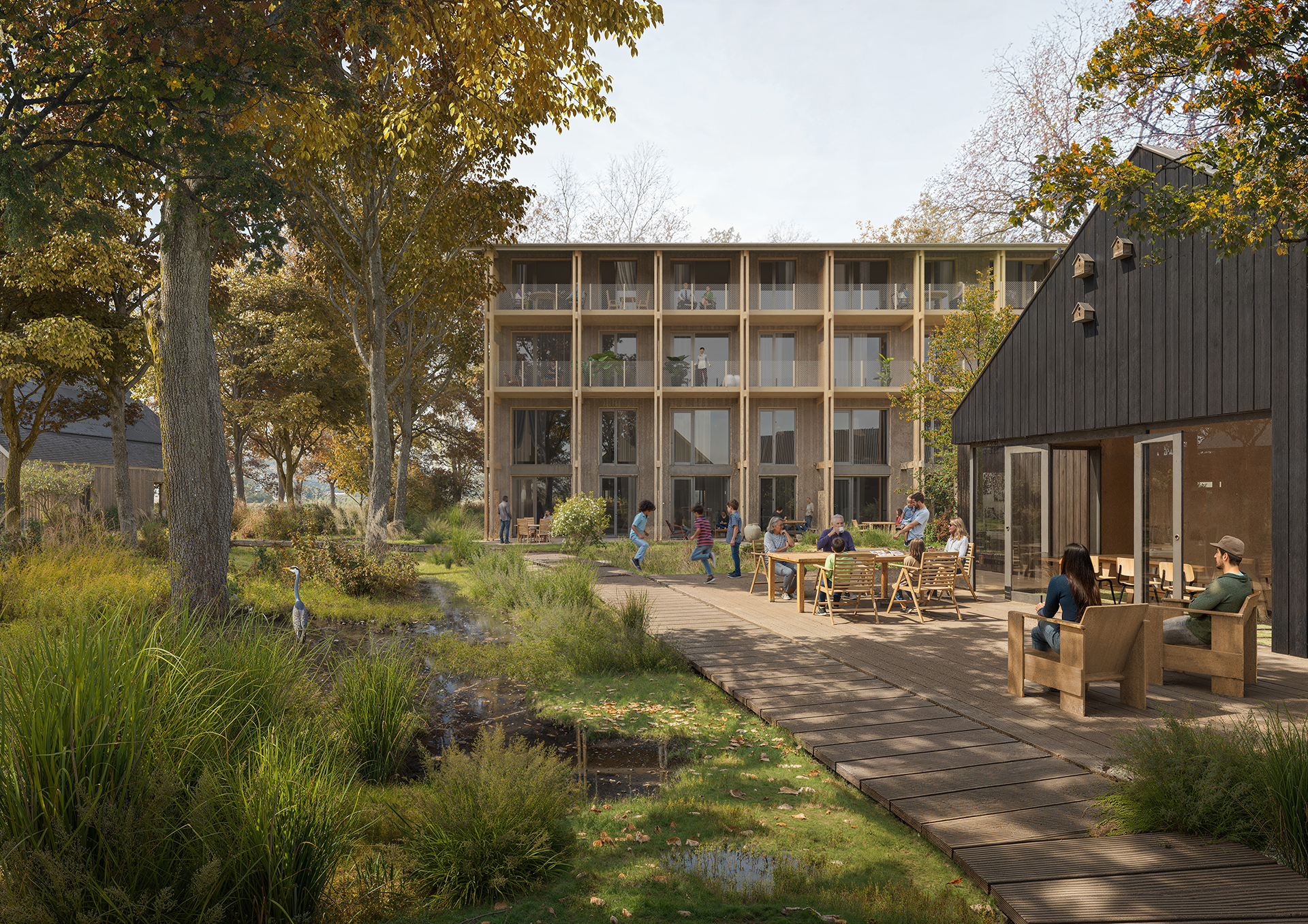 Render appartementen eschmarkerveld IAA