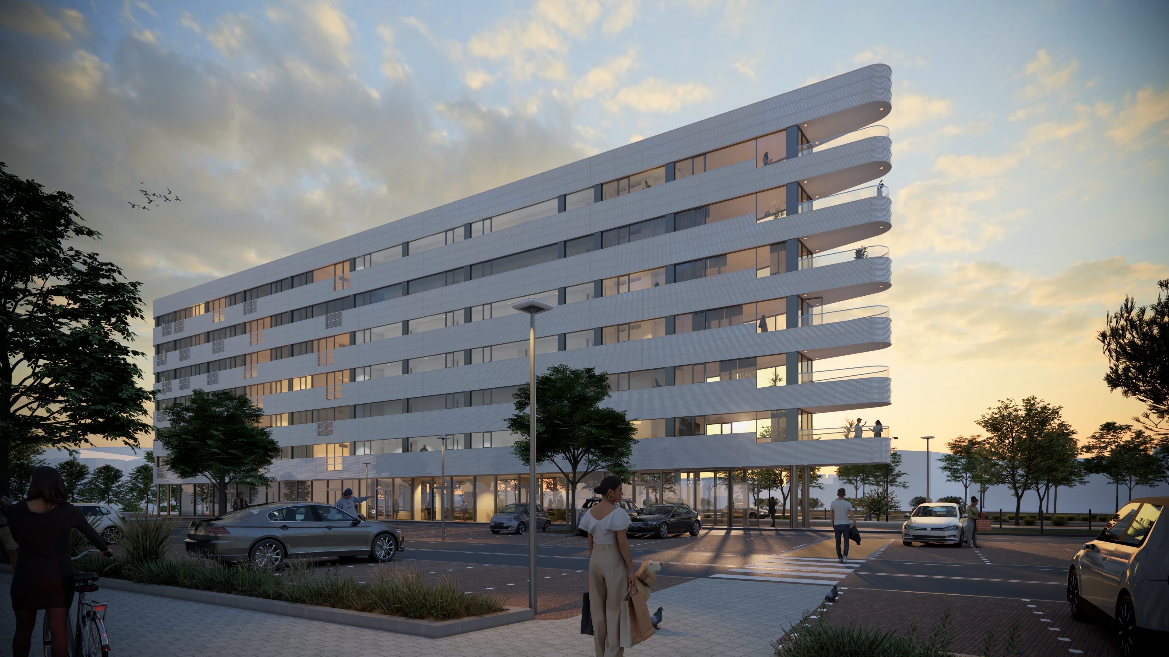 Zijkant IAA Hengelo Laan Hart van Zuid